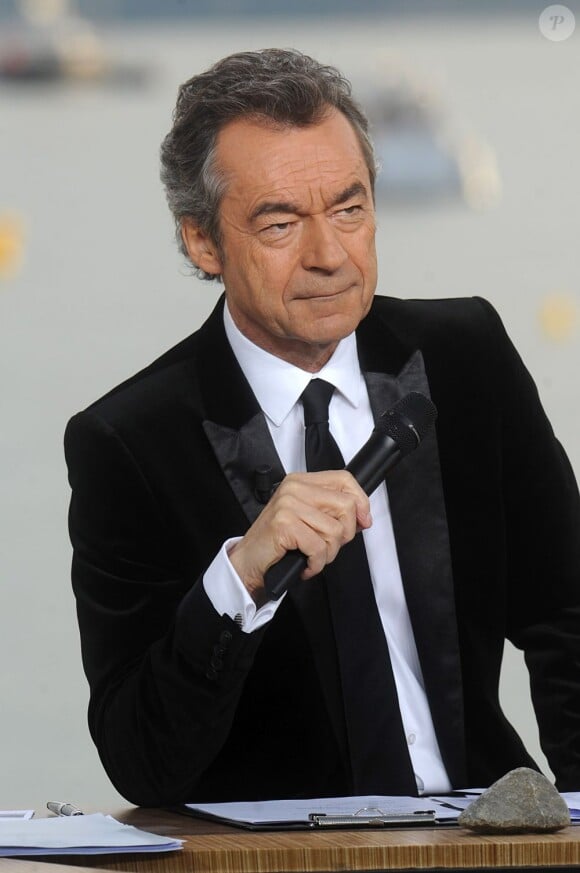 Michel Denisot à Cannes, le 18 mai 2012.