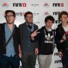 Cyprien, Hugo tout seul et Norman étaient sur la feuille de match lors de la soirée de lancement FIFA 13, le 25 septembre 2012 à l'Olympia de Paris.