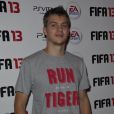 Christophe Lemaitre. Soirée de lancement FIFA 13, le 25 septembre 2012 à l'Olympia de Paris.