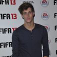 Jean-Baptiste Maunier. Soirée de lancement FIFA 13, le 25 septembre 2012 à l'Olympia de Paris.