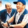 Dany Boon et Kad Merad dans Bienvenue chez les Ch'tis (2008).