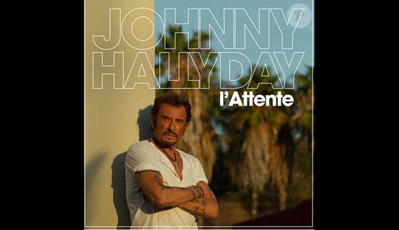 Johnny Hallyday - pochette du single L'Attente attendu le 2 octobre 2012.