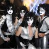 Les sosies du groupe Kiss lors du défilé prêt-à-porter printemps-été 2013 de Jean-Paul Gaultier. Paris, le 29 septembre 2012.