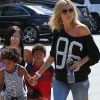 Heidi Klum en famille n'est pas passée incognito dans un parc de Los Angeles le 29 septembre 2012