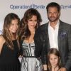 David Charvet et son épouse Brooke Burke assistent en famille au gala anniversaire des 30 ans de Operation Smile, à Los Angeles, le 28 septembre 2012.
