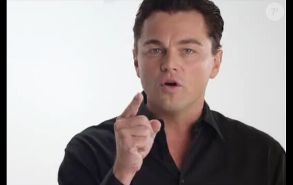 Leonardo DiCaprio dans une vidéo pour Vote 4 Stuff.