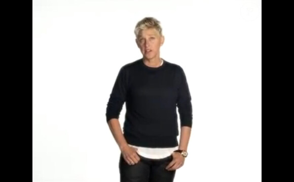 Ellen DeGeneres dans une vidéo pour Vote 4 Stuff.