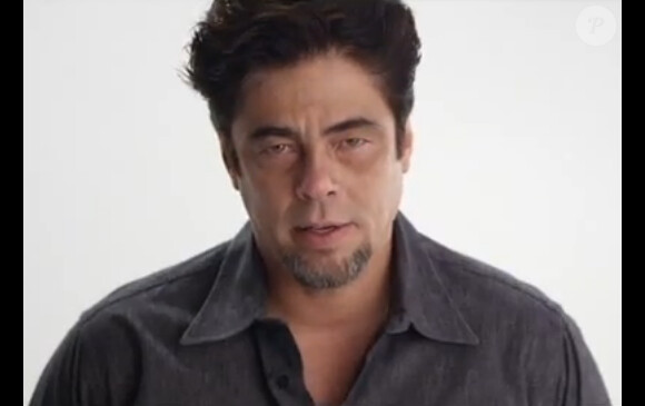 Benicio Del Toro dans une vidéo pour Vote 4 Stuff.