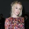 Ludivine Sagnier assiste au défilé Giambattista Valli prêt-à-porter printemps-été 2013 au Couvent des Cordeliers. Paris, le 1er octobre 2012.