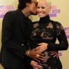 Amber Rose et son fiancé Wiz Khalifa à Los Angeles, le 6 septembre 2012.