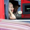 Amber Rose, enceinte, et son fiancé Wiz Khalifa étaient de sortie dans Westwood pour aller dîner le 5 octobre 2012.