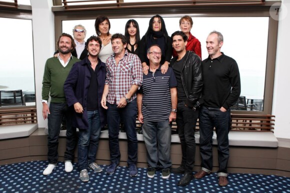 Le jury du Festival du Film Britannique de Dinard, le 6 octobre 2012.
