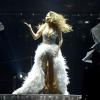 Jennifer Lopez très hot en concert à Madrid, le 7 octobre 2012.