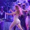 Jennifer Lopez très hot en concert à Madrid, le 7 octobre 2012.