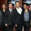 Tate Donovan, George Clooney, Bryan Cranston, Ben Affleck, Grant Helsov, Chris Terrio lors de l'avant-première à New York du film Argo le 9 octobre 2012