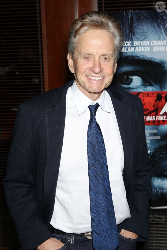 Michael Douglas lors de l'avant-première à New York du film Argo le 9 octobre 2012