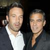 Ben Affleck et George Clooney lors de l'avant-première à New York du film Argo le 9 octobre 2012