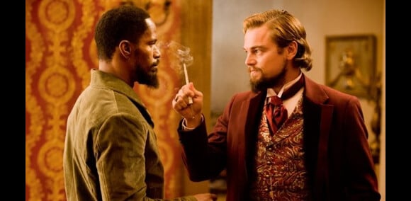 Image du film Django Unchained de Quentin Tarantino avec Jamie Foxx et Leonardo DiCaprio