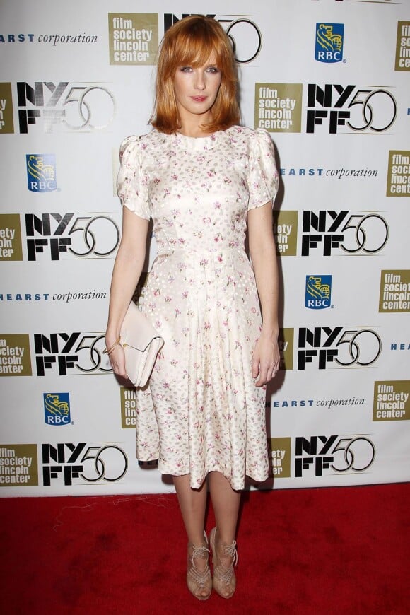 Kelly Reilly très en beauté à la soirée de clôture du 50ème Festival du film de New York, le 14 octobre 2012.