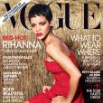 Rihanna, photographiée par Annie Leibovitz pour le numéro de novembre 2012 de Vogue.