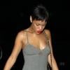 Rihanna se rend en studio d'enregistrement après avoir fait la fête au Greystone Manor. Los Angeles, le 14 octobre 2012.