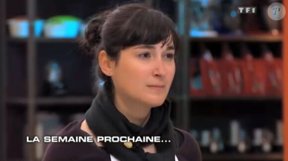 Anne-Lise dans la bande-annonce de Masterchef 2012 sur TF1 le jeudi 18 octobre 2012