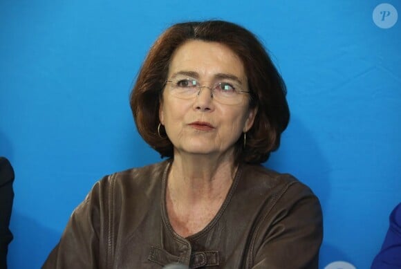 Michèle Barzach présidente de l'UNICEF France à Paris, le 18 octobre 2012.