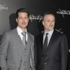 Brad Pitt et le réalisateur David Fincher le 22 janvier 2009