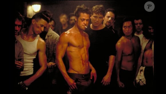 Brad Pitt dans le film Fight Club réalisé par David Fincher