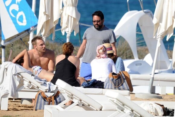 Les invités du mariage profitaient des environs de la demeure où se déroulait le mariage de Justin Timberlake et Jessica Biel le 19 octobre 2012 à Brindisi en Italie