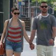Justin Timberlake et sa compagne Jessica Biel surpris à New York le 2 mai 2010