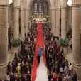 Mariage religieux du prince Guillaume, grand-duc héritier du Luxembourg, et Stéphanie de Lannoy, en la cathédrale Notre-Dame, le 20 octobre 2012.
