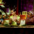 Image extraite du clip  Girl On Fire  d'Alicia Keys, octobre 2012.