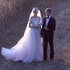Mariage d'Anne Hathaway et Adam Shulman à Big Sur en Californie, le 29 septembre 2012.