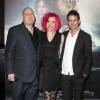 Lana Wachowski, Andy Wachowski et Tom Tykwer à l'avant-première du film Cloud Atlas à Hollywood, le 24 octobre 2012.
