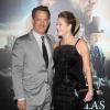 Le couple Tom Hanks et Rita Wilson à l'avant-première du film Cloud Atlas à Hollywood, le 24 octobre 2012.
