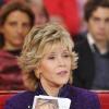 Jane Fonda participe à l'émission Vivement dimanche sur France 2. Tournage du mercredi 24 octobre 2012. Diffusion fixée au dimanche 28 octobre 2012.