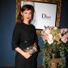 Louise Bourgoin, sublime à la soirée Dior organisée au restaurant parisien Lapérouse le 24 octobre 2012