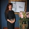 Louise Bourgoin, sublime à la soirée Dior organisée au restaurant parisien Lapérouse le 24 octobre 2012