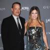 Tom Hanks et sa femme Rita Wilson au LACMA Art Gala à Los Angeles le 27 octobre 2012.