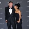 Salma Hayek, Francois-Henri Pinault sont apparus très complices au LACMA Art Gala à Los Angeles le 27 octobre 2012.