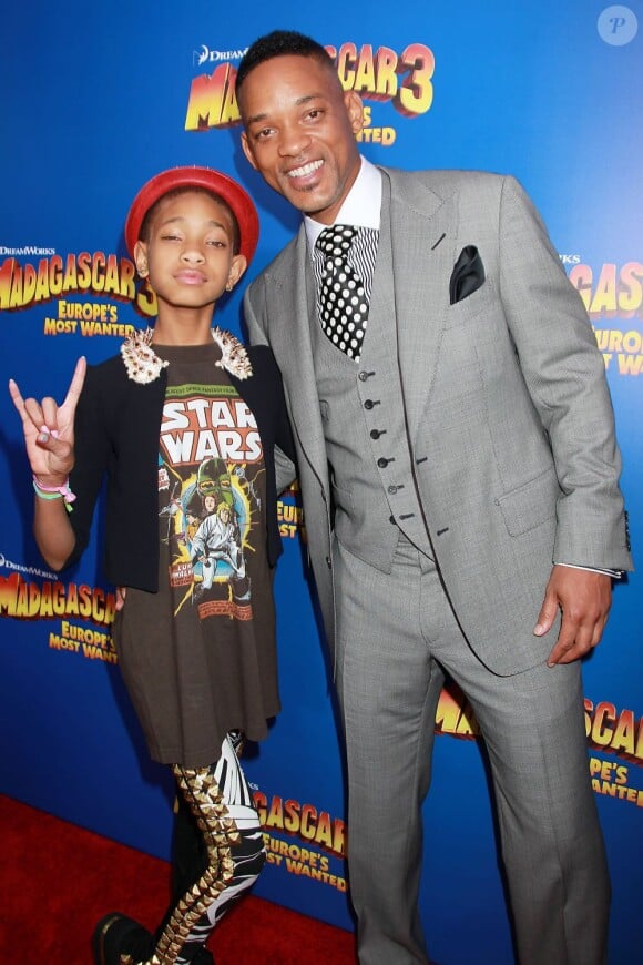Willow Smith et Will Smith à New York, le 7 juin 2012.