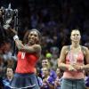 Serena Williams s'est imposée en finale du Masters face à Maria Sharapova (6-4, 6-3) à Istanbul le 28 octobre 2012