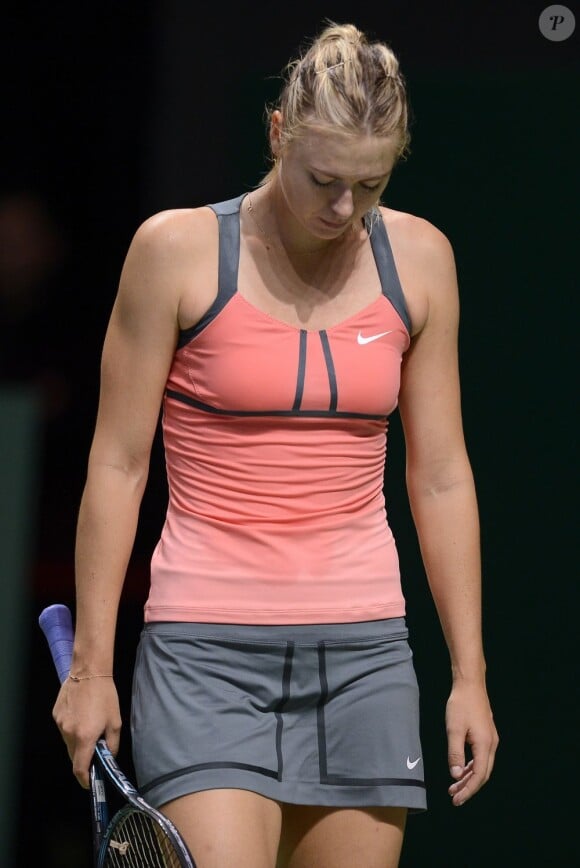 Maria Sharapova s'est inclinée face à la puissance de Serena Williams en finale du Masters d'Istanbul le 28 octobre 2012 (6-4, 6-3)
