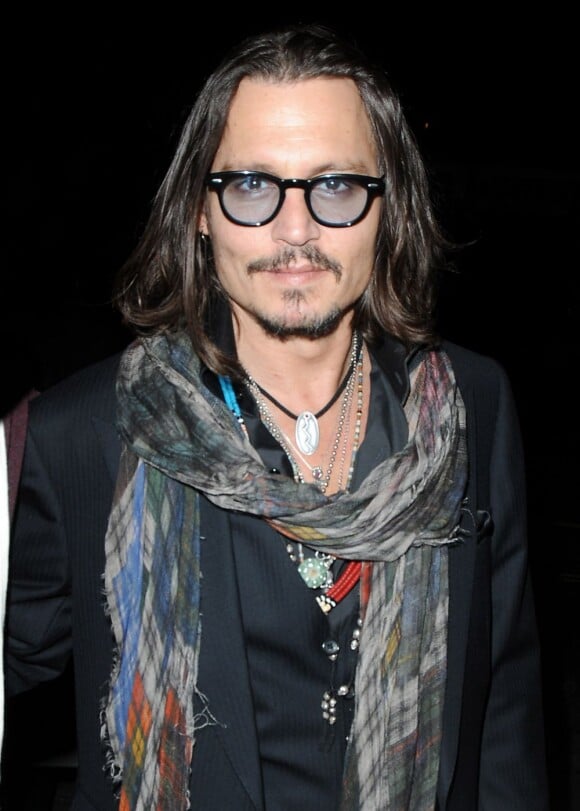 Johnny Depp à Los Angeles, le 25 octobre 2012.