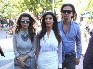 Kim et Kourtney Kardashian : Journée business pour les soeurs toujours lookées