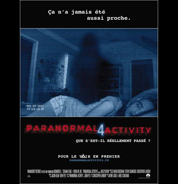 Affiche du film Paranormal activity 4