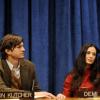 Ashton Kutcher et Demi Moore ensemble lors d'une conférence au siège des Nations unies en novembre 2010, avant leur séparation.