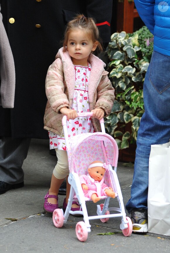 Marion, la fille de Sarah Jessica Parker à New York le 2 novembre 2012.