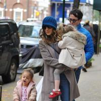 Sarah Jessica Parker : Promenade avec Marion et Tabitha après l'ouragan Sandy